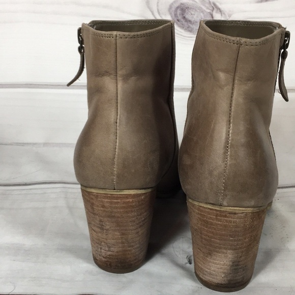 ❤️NORDSTROM BP TROLLEY TAN LEATHER ANKLE BOOT ~ 8.5 - Picture 3 of 7